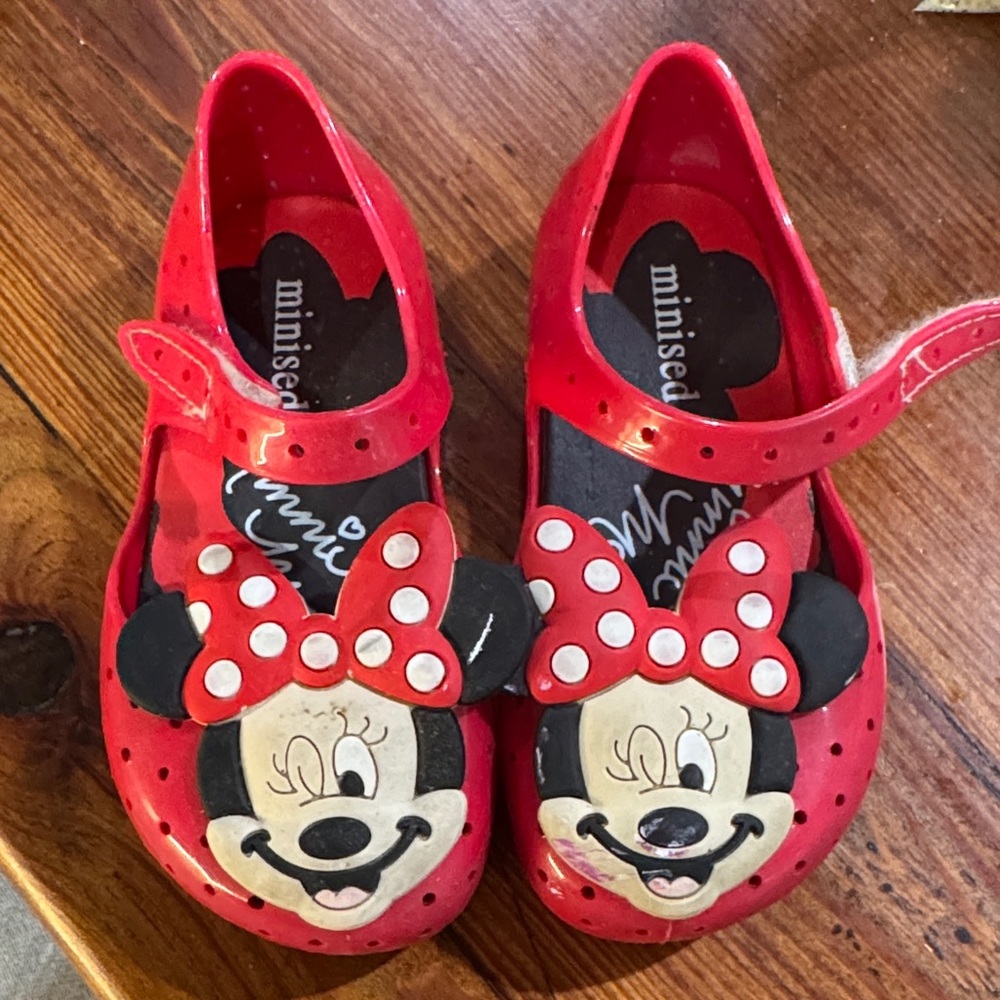 Mini Melissa Minnie Mouse toddler shoes